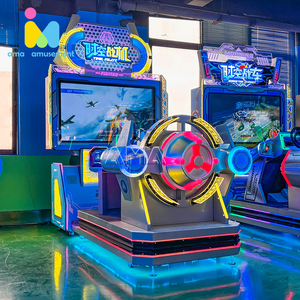 Ama giải trí đồng tiền hoạt động súng máy bay chiến đấu trò chơi bắn súng máy mô phỏng Video Trò chơi Arcade không gian thời gian máy bay chiến đấu để bán - Product Image 6