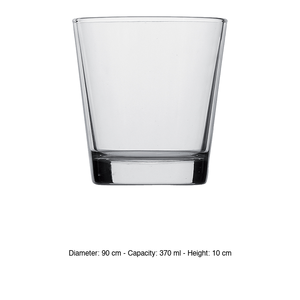 Verre DOF Sestriere 36 cl Bormioli Rocco H 10 cm Ø 9 cm - Product Image 3