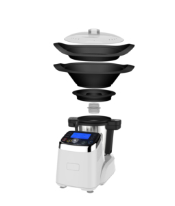 Cuisinières intelligentes <span class=keywords><strong>Robot</strong></span> de <span class=keywords><strong>cuisine</strong></span> Robots de <span class=keywords><strong>cuisine</strong></span> <span class=keywords><strong>1500W</strong></span> 3L Chauffage Cuiseur à riz Tout en un Multifonction <span class=keywords><strong>Cuisine</strong></span> Thermo - Product Image 2