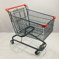 Chariot de courses pratique en acier CD 150 avec siège enfant