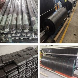 3x50ft Barrière contre les mauvaises herbes <span class=keywords><strong>Tissu</strong></span> de paysage Bloc de mauvaises herbes Jardinage Tapis de couverture de sol <span class=keywords><strong>Tissu</strong></span> <span class=keywords><strong>géotextile</strong></span> tissé pour jardin d'usine - Product Image 6