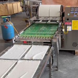 304 Stainless Steel Motor Spring Roll & Samosa Sheet Making <b>Machine</b> with 20 PCS/MIN Capacity 220V/380V for Sale - Product Image 2