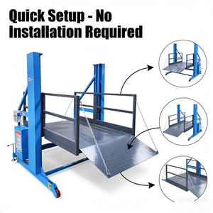 Plataforma Hidráulica Móvil para Carga de Camiones con Certificación CE, Plataforma Elevadora Hidráulica Móvil para Carga - Product Image 4