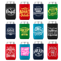 Fundas Aislantes Impermeables de Neopreno para Latas de 12 oz, para Bebidas, Personalizables por Sublimación, al por Mayor
