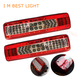 Luces traseras LED de 12/24V para coche, para Volvo FH4 FH02 FM420/460, camión con remolque de timbre, lámpara trasera de hierro ox - Product Image 5