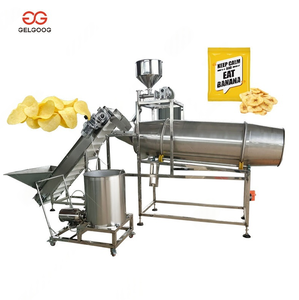 Máquina Automática de Acero Inoxidable para Sazonar Papas Fritas y Otros Snacks - Product Image 1