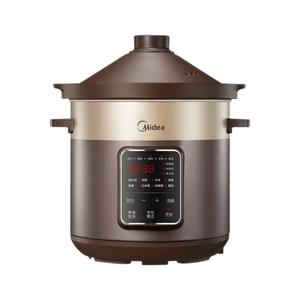 Olla de cocción lenta eléctrica Midea de 5L, multifuncional, para sopas y papillas, con función de reserva, color gris - Product Image 6