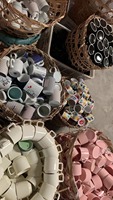 Tasses à café vendues à la tonne, styles et couleurs variés, vente en gros, tasses à thé à sublimation 260-400 ml