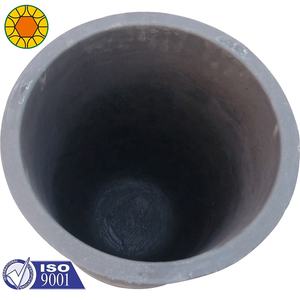 Глиняно-графитовый тигель для плавки меди, алюминия, железа и стали с высокой термостойкостью - Product Image 3