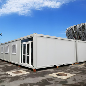 منزل حاوية وحدات فاخرة 20 قدمًا و 40 قدمًا ، منزل تخييم من الفولاذ الجاهز قابل للفصل للاستخدام في المتاجر ، مفهوم منزل صغير - Product Image 6