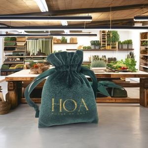 Sacs en velours doux personnalisés de luxe avec cordon de serrage, pour bijoux, cosmétiques, emballage en velours anti-poussière - Product Image 2