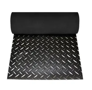 SBR NBR FKM SILICON EPDM Rubber sheet flame retardant fire proof EPDM V0 2 layers cotton rubber sheet