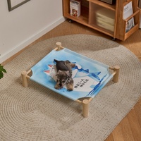 Bissresistentes Oxford-Stoff Blaues Haustier-Campingbett Geeignet für Hunde und Katzen
