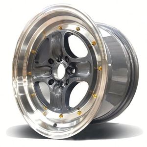 Rueda de Aleación para Auto de Carreras, 15X8.0 Pulgadas y 15X9.0 Pulgadas, PCD 4/100, Nueva, para Camioneta, Remolque, Cámper, Hecha de Aluminio - Product Image 3