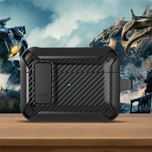 Housse de protection Portable en TPU souple avec revêtement en caoutchouc, étui de charge pour écouteurs avec porte-clés <span class=keywords><strong>mousqueton</strong></span> pour <span class=keywords><strong>Airpods</strong></span> 3 - Product Image 6