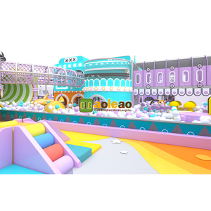 Aoleao thương mại 1000sqm Macaron tưởng tượng theo chủ đề Sân chơi trong nhà trò chơi tương tác mềm chơi trẻ em trong nhà sân chơi - Product Image 3