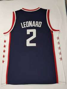 2025 haute qualité Russell Westbrook pour <span class=keywords><strong>Clippers</strong></span> brodés cousus maillots de basket-ball hommes taille XL noir bleu blanc couleur - Product Image 4