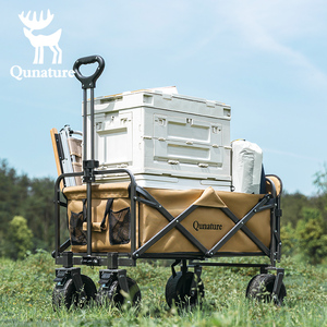 Qunature Camping <span class=keywords><strong>pas</strong></span> <span class=keywords><strong>cher</strong></span> petit extérieur pliant pique-nique Wagon Handcart <span class=keywords><strong>plage</strong></span> <span class=keywords><strong>chariot</strong></span> jardin remorque <span class=keywords><strong>chariot</strong></span> et camion à main - Product Image 6