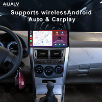 Cadre de voiture AIJIA pour TOYOTA COROLLA 2008-2010, système radio de voiture sans fil CarPlay Android Auto, système multimédia 4G WiFi BT GPS Navigation