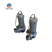Pompe centrifuge marine submersible haute pression en acier inoxydable pour eaux usées