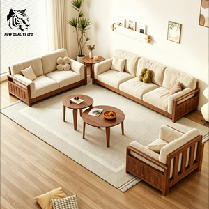 factory direct sale great price customized huge stock eco-friendly couche <b>sofa</b> new design living room furniture wood fabric <b>sofa</b> - Product Image 6