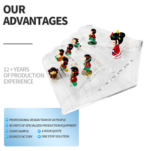 Giá Nhà Máy 2025 Đa-tier Lưu Trữ Hộp Búp Bê Hiển Thị Giá Rõ Ràng Acrylic Kệ Sưu Tập Showcase Cho Popmart Nhân Vật Phim Hoạt Hình - Product Image 1