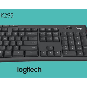 ชุดคีย์บอร์ดและเมาส์ไร้สาย Tastatur-Maus รุ่น MK295 พร้อมปุ่มกดแบบเงียบ รูปแบบ QWERTY รุ่น 920-009794 - Product Image 2