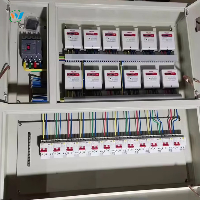 WZ XLM AC Low Voltage Key Lock Electric Home 50Hz Meter Power Distributor Box Cabinet From Jiangxi for Apartment Complexes