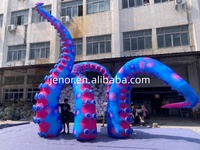Tentacules gonflables géants, tentacules de pieuvre gonflables, tentacules de calmar gonflables pour la publicité