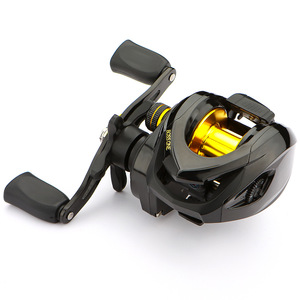 Carrete de Pesca Boss One, de Aleación de Aluminio, con Freno Magnético, Intercambiable para Mano Izquierda o Derecha - Product Image 1