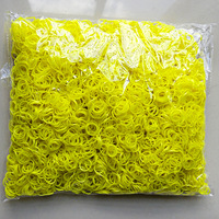 Elastici Colorati per Capelli, Fasce Elastiche per Creazioni Fai-da-Te, Gioielli e Materiale Scolastico, 9 Colori