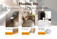 Click-System Moderner SPC-Bodenbelag Wasserdichter Abriebfester Starrer Vinylboden für Supermärkte Werkstätten Wohnbereiche Gewerbe Hotels