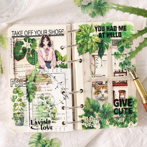 20 miếng dán mỗi gói thực vật loạt phòng thí nghiệm Sổ tay dán trẻ em dán sổ tay cung cấp - Product Image 4