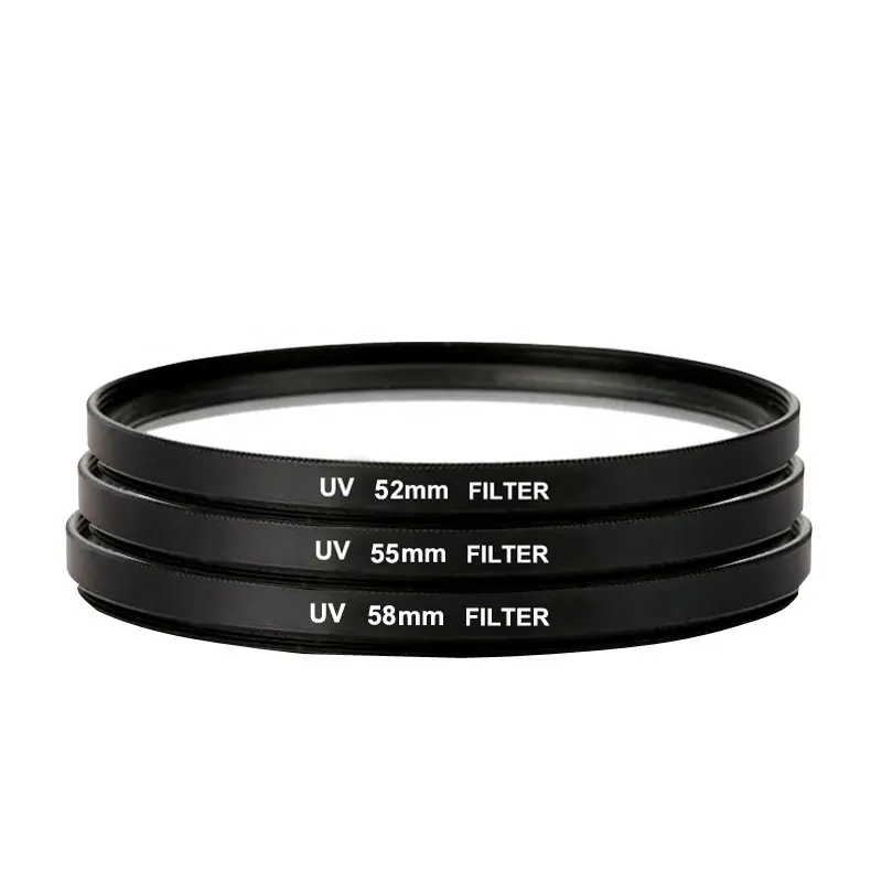 Pabrik OEM kaliber berbeda 25-82mm kamera SLR Filter UV lensa kamera casing Filter pelindung lensa