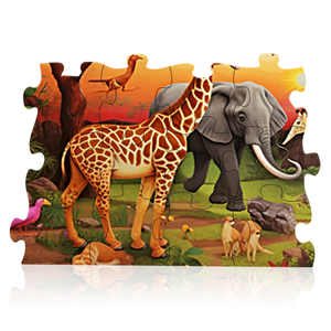 Rompecabezas de Animales para Bebés con Autocorrección, Rompecabezas de 1000 Piezas, Rompecabezas para Niños, Muestra Gratis - Product Image 3