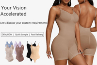 Combinaison sculptante ultra-extensible pour femme, effet sablier, rehausseur de fesses, de marque de créateur, direct usine