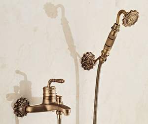 <span class=keywords><strong>Robinet</strong></span> de baignoire douche en laiton, <span class=keywords><strong>robinet</strong></span> <span class=keywords><strong>mural</strong></span> de la baignoire-douche mitigeur de douche en laiton, baignoire de <span class=keywords><strong>cuisine</strong></span> en bronze antique, <span class=keywords><strong>robinet</strong></span> de <span class=keywords><strong>cuisine</strong></span> <span class=keywords><strong>avec</strong></span> <span class=keywords><strong>douchette</strong></span> de téléphone - Product Image 5