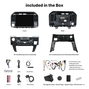 Автомагнитола Youducar 13 дюймов на <span class=keywords><strong>Android</strong></span> с сенсорным экраном и навигацией для Ford F-150 2015-2021, поддержка Apple CarPlay - Product Image 6