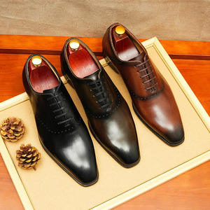 Nouvelles Bottes Classiques de Designer pour Hommes en Cuir Véritable Automne Hiver 2025 – Confortables, Imperméables, Antidérapantes, à Enfiler, pour le Travail - Product Image 1