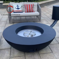 Bol à feu en béton GRC GFRC pour chauffage extérieur, grande taille pour utilisation en extérieur