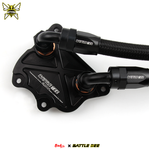 Kit Pendingin Oli Transmisi Radiator Aluminium Alloy 14-Baris untuk Mobil Balap LY*NK 03 23+ 7DCT PRO Termasuk Filter Oli Sandwich - Product Image 4