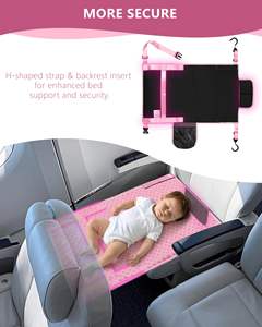 Promoción de muestra gratuita: Bandeja de viaje multifunción para niños con bolsillos, mesa de actividades para asiento de coche, bandeja de viaje para bebés y niños pequeños, organizador de ropa. - Product Image 4