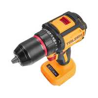 Perceuse sans fil industrielle TOLSEN 96010, électrique, Li-ion, sans balais, 20V, OEM, avec couple maximal de 50 Nm