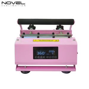 Machine de presse à chaud portable pour gobelets et tasses de sublimation DIY, capacité 11-30OZ, couleur rose, pour usage promotionnel - Product Image 2
