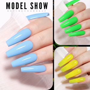 YOKEFELLOW <strong>Neon</strong> Luminous <strong>Nail</strong> Gel Polish Set Glow in Dark 10ML Soak Off UV Gel <strong>Varnish</strong> for Salon - Product Image 5