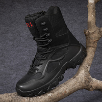 Bottes de randonnée tactiques ultra-légères antidérapantes pour l'extérieur, grandes tailles, pour hommes et femmes, durables, pour le désert