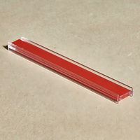 JINSU Joint d'étanchéité auto-adhésif en plastique pour douche, connecteur de verre, design moderne, anti-poussière, anti-insectes, insonorisant, installation facile
