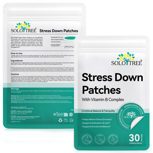 SOLOTREE naturel Stress patchs extrait de plante complexe de vitamines patchs transdermiques bouche <span class=keywords><strong>Nasal</strong></span> corps patchs en gros - Product Image 1