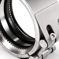 Raccord de tuyau Jointand ZL, pression de service maximale 16 bars, polyvalent avec verrouillage par collier et joint d'étanchéité à anneau denté, garantie 5 ans