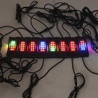Nouvel éclairage LED universel pour voiture, 12V RGB, 8 modules, 128 LED, éclairage sous châssis, Jeep, tout-terrain, camion, ATV, UTV, SUV, personnalisé